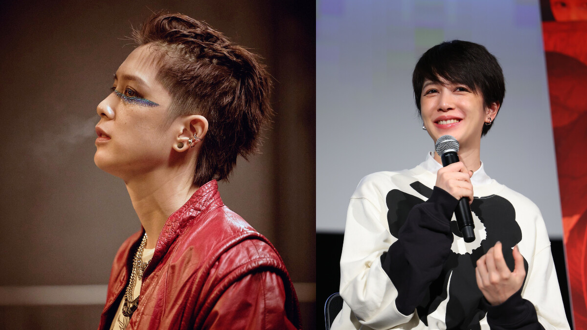 劉奕兒為戲剃頭,飾演金艾霞的叛逆女兒。photo/東昊影業、©2024TIFF