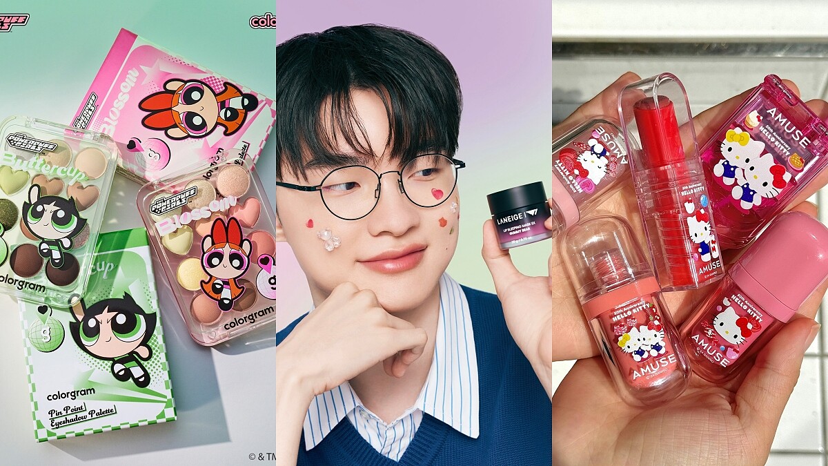 韓國必收聯名美妝保養大集合！飛天小女警、Chiikawa吉伊卡哇⋯連英雄聯盟戰隊T1也有代言