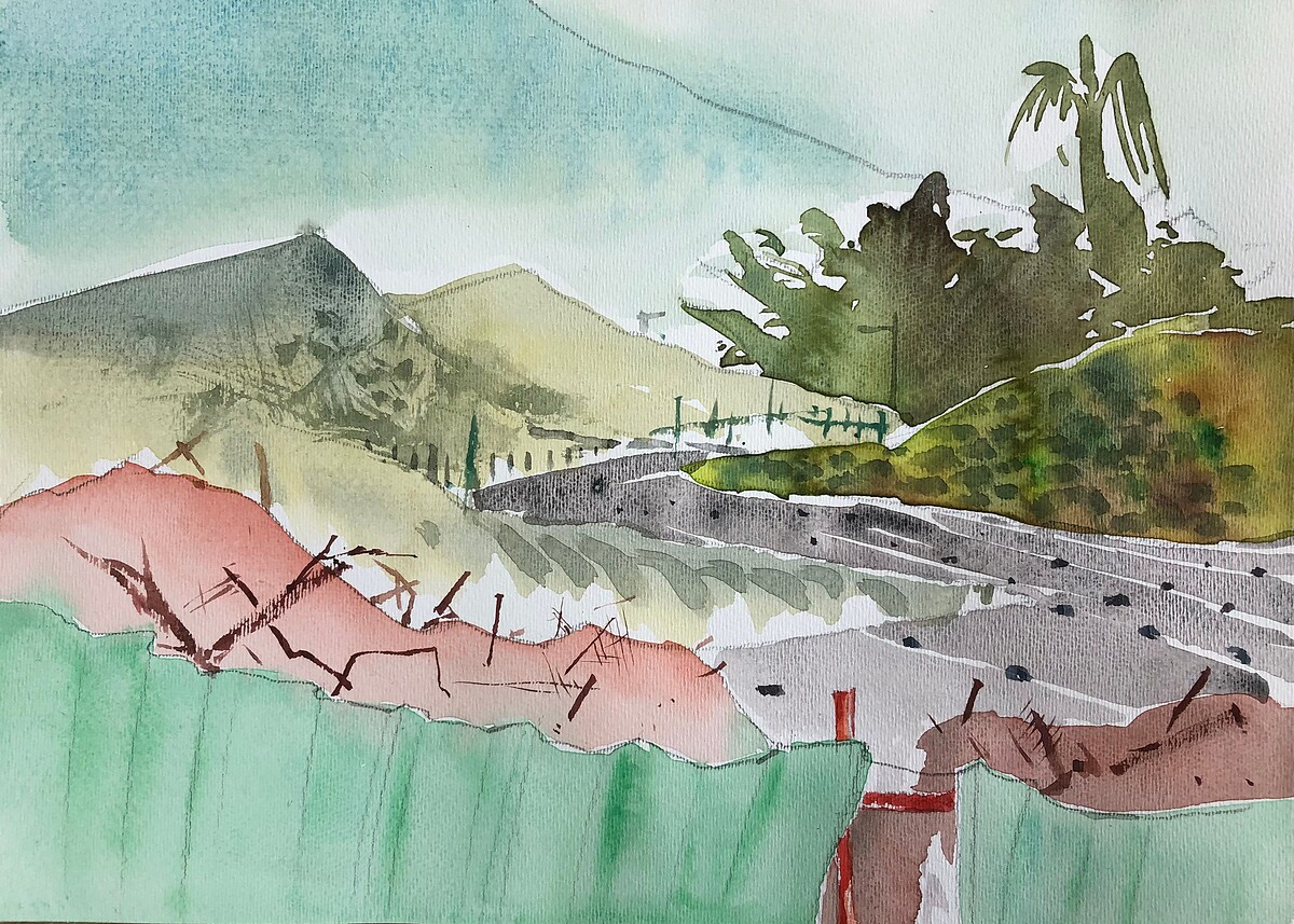 地震寫生團（花蓮綠地繪畫工作室 &times; 0403共享空間 &times; 東東強海街基地｜花蓮市）