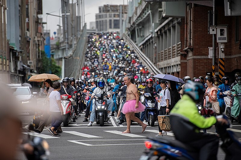 攝影於此次The Tutu Project亞洲行,台北橋。看見台灣印象的奇蹟。