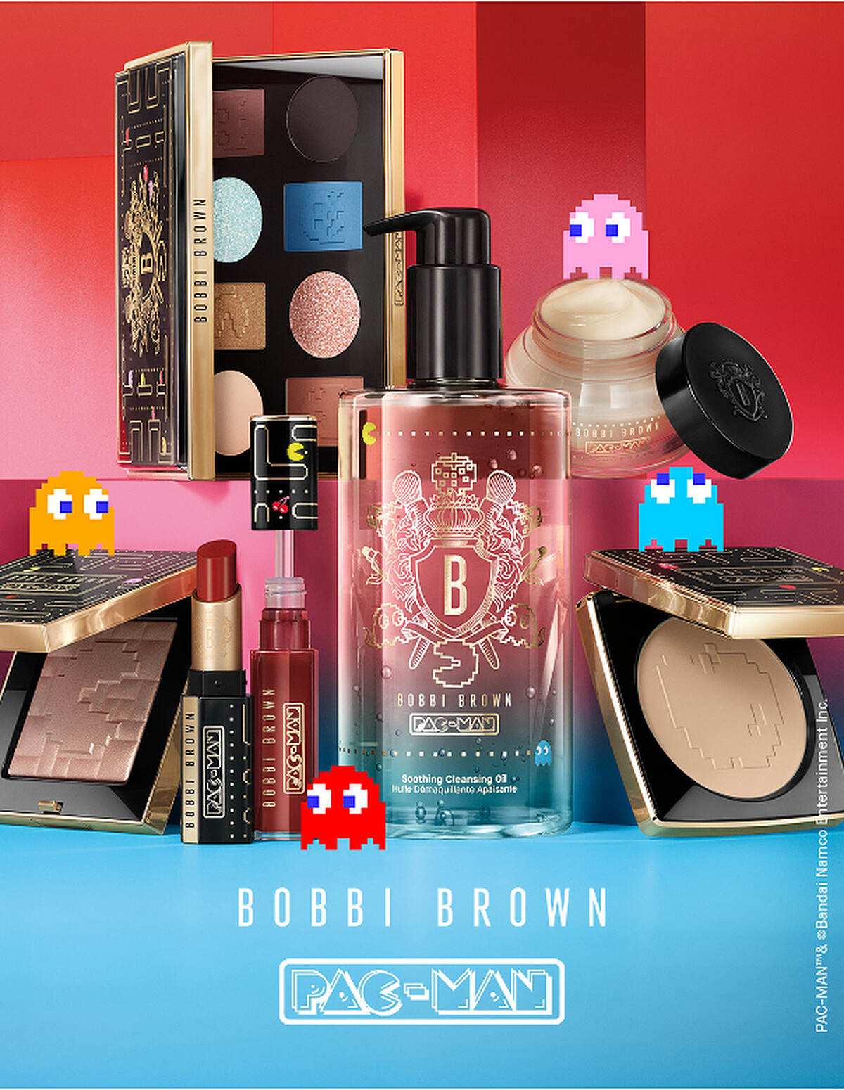 Bobbi Brown芭比波朗x PAC-MAN小精靈限量聯名系列。