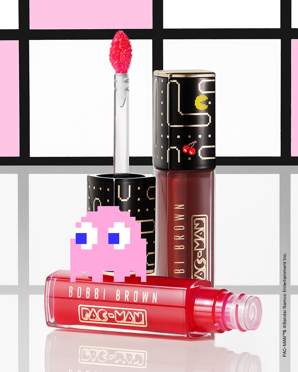 Bobbi Brown芭比波朗晶鑽桂馥修護潤唇精華PAC-MAN版(共2色),NT1,400