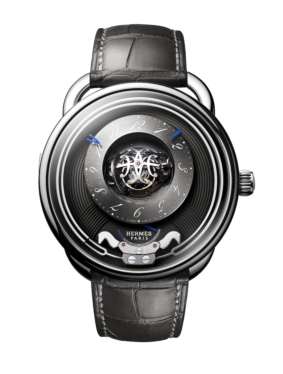 Arceau Duc Attele 三軸陀飛輪三問腕錶，Herm&egrave;s。