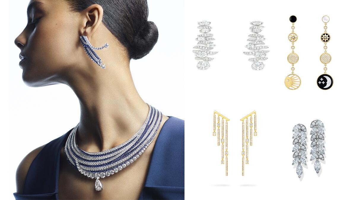 派對必備！Dior、Chaumet、Tiffany &amp;amp; Co....垂墜式吊燈耳環盤點10款