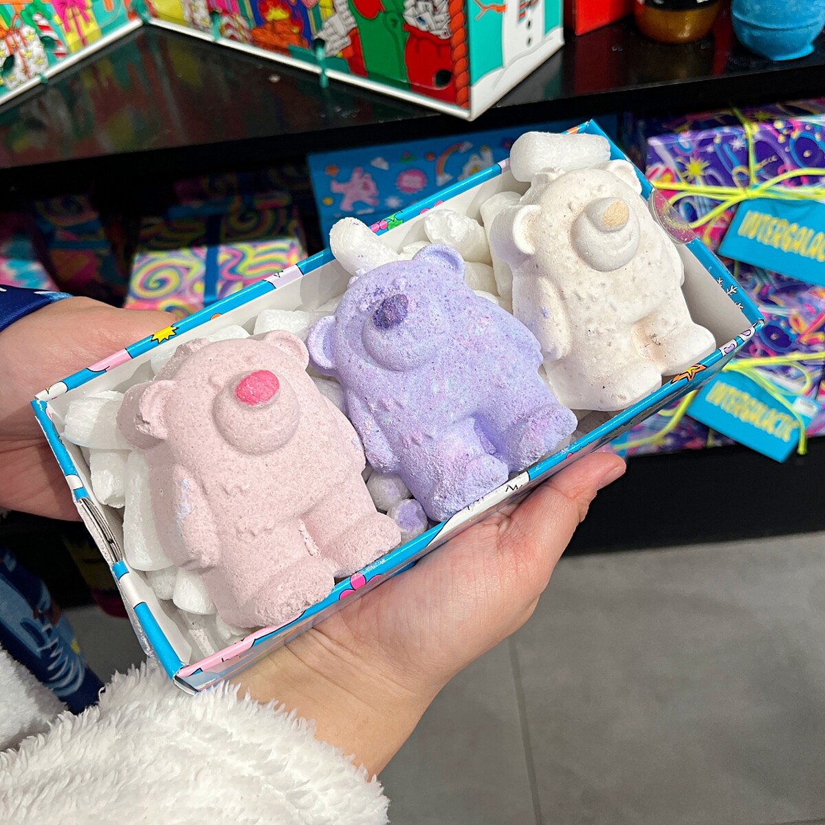 LUSH小熊密友禮盒，NT850