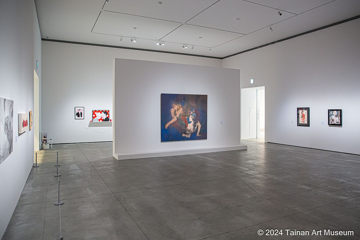 第二子題聚焦在探析能讓觀者產生愉悅情感共鳴的美型角色等視覺元素。（南美館提供）