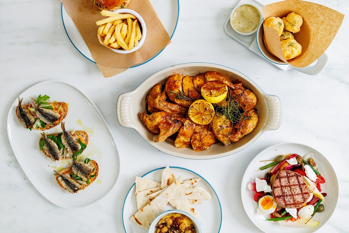 「Sebastian」為全天候營業的餐酒館，供應法式美國餐點。