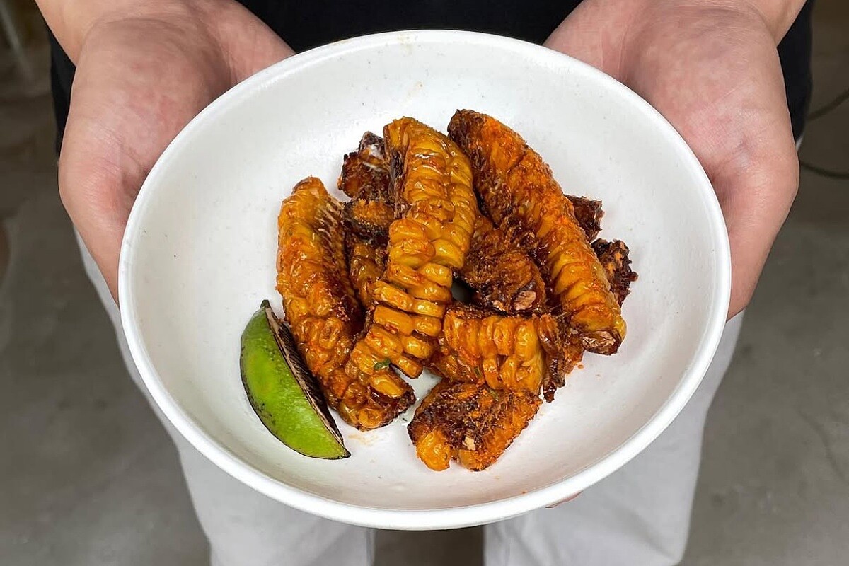 「玉米肋條」。