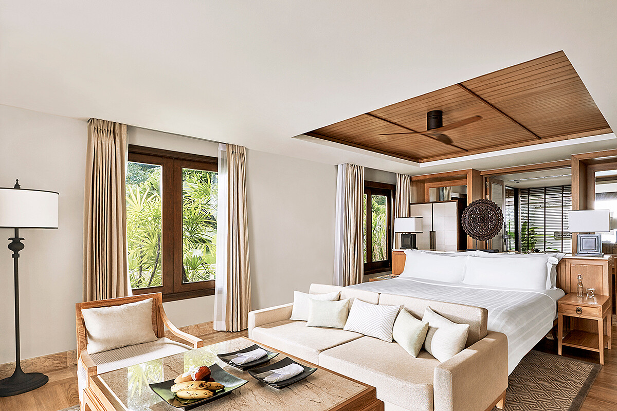 寬敞的客房空間。