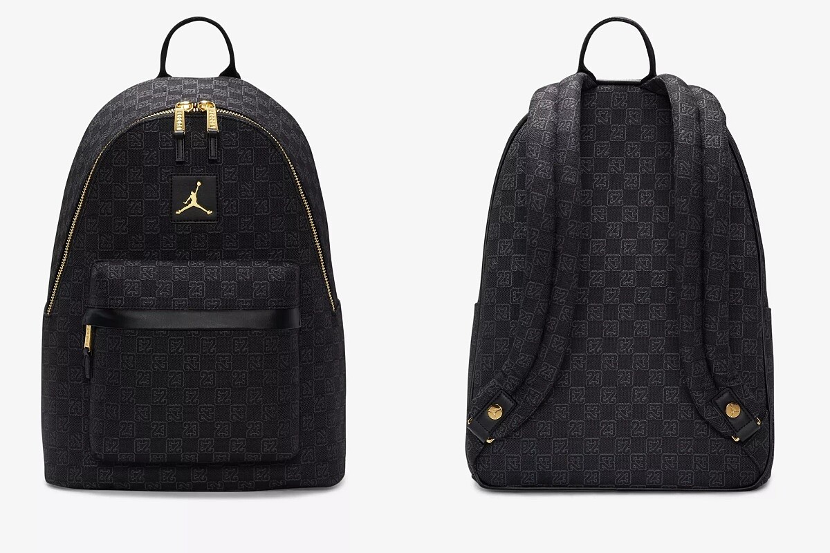Nike Air Jordan限量棋盤格後背包，價格店洽