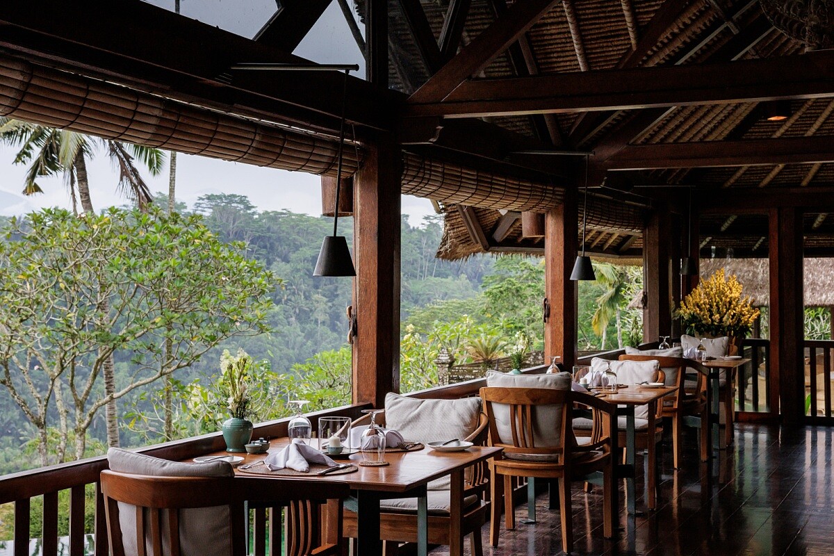 空間處處可見峇里島高地村莊的風格。