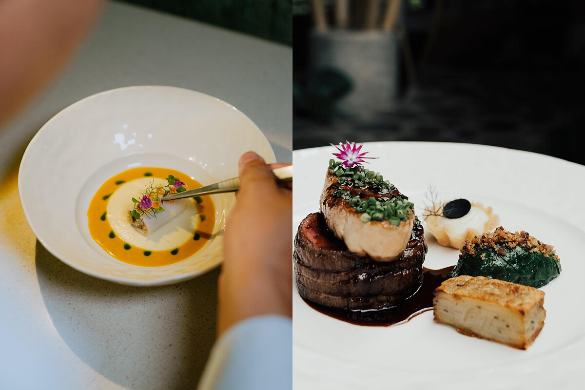 融合峇里島風味的餐點。