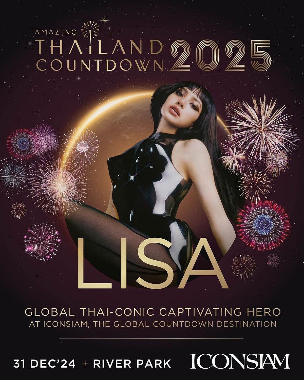 Lisa準備在曼谷與國人倒數跨年