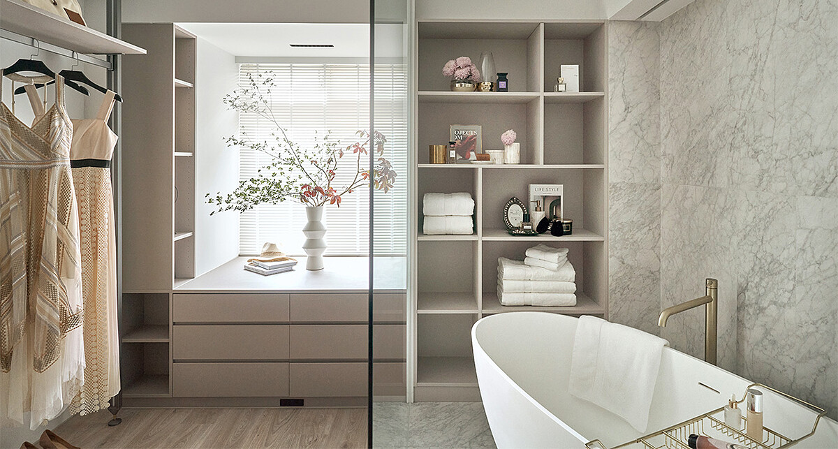 圖片提供 InInHome / 攝影師 Hey!Cheese 跳脫傳統的設計界限，讓心靈得以自在舒展的角落