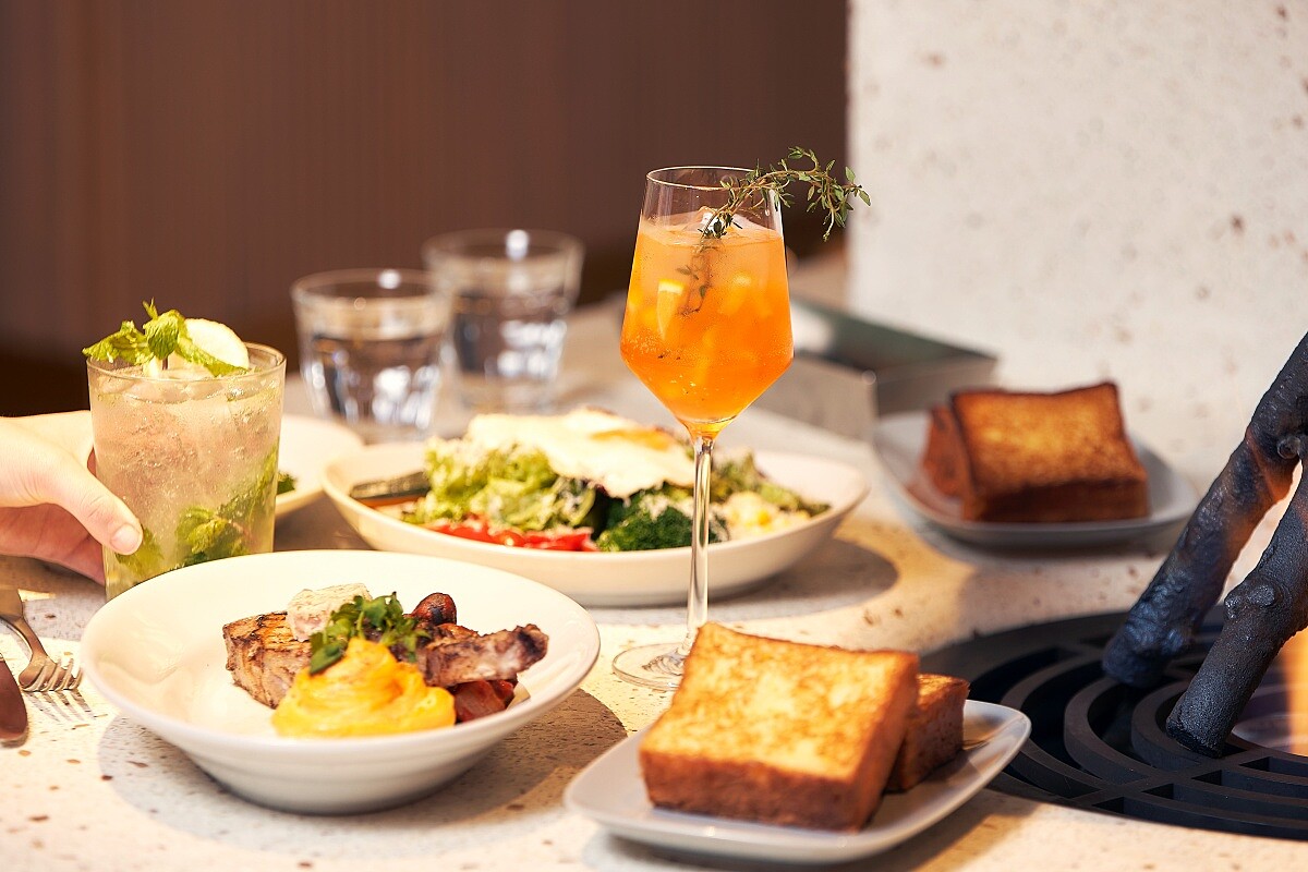 「MERCER BRUNCH」的紐約式早午餐，主打優質蛋白質，減少傳統早午餐中的澱粉，健康又美味。