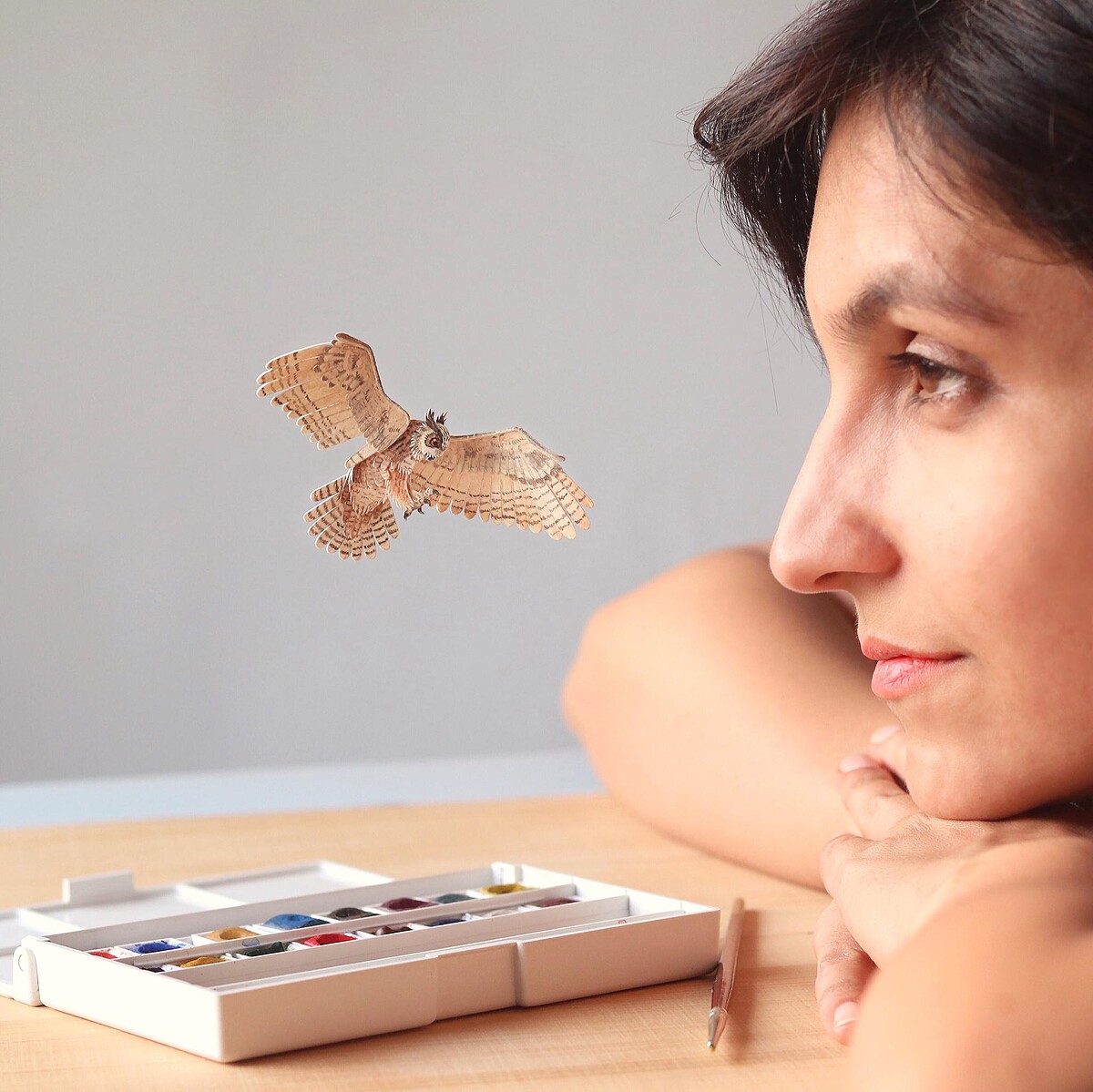 看啥小&mdash;微型藝術博物館_The Paper Ark《Venus》