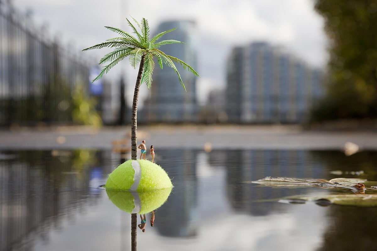 看啥小&mdash;微型藝術博物館_Slinkachu《The Last Resort》