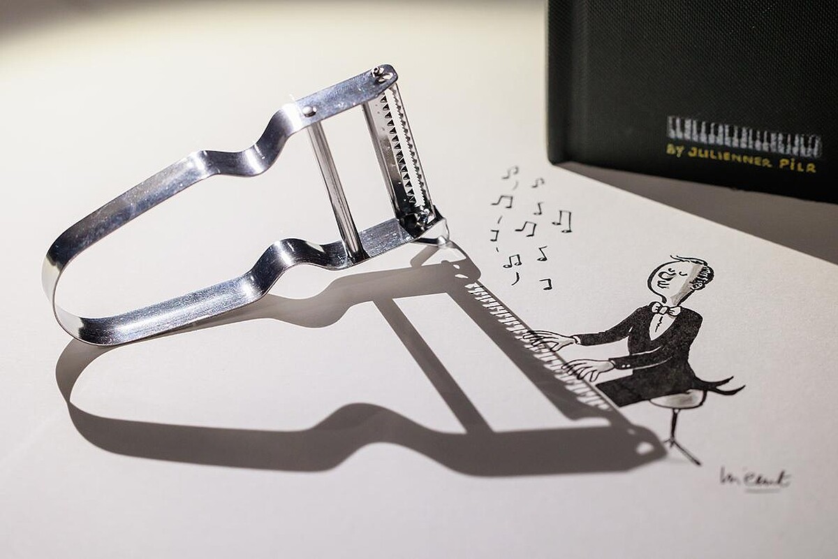 看啥小&mdash;微型藝術博物館_Vincent Bal《Concerto for Piano Peeler》