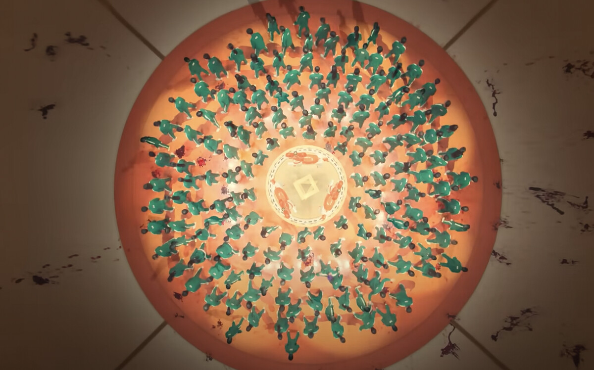 《魷魚遊戲2》新遊戲死亡木馬