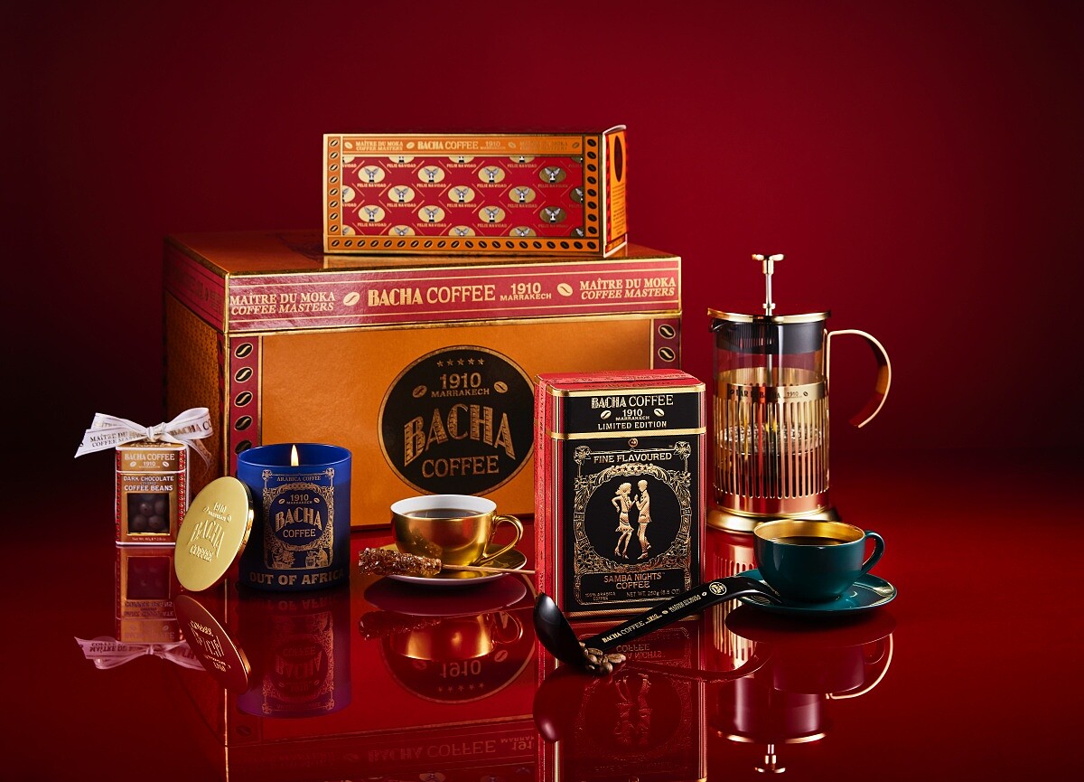 「咖啡禮籃」能根據預算量身打造商品。