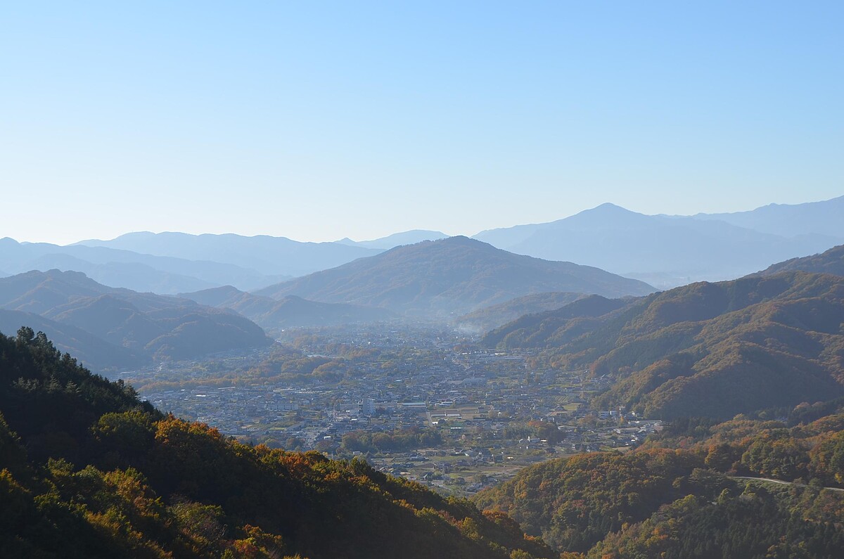 長瀞全景(Photo/一般社団法人長瀞町観光協会)。