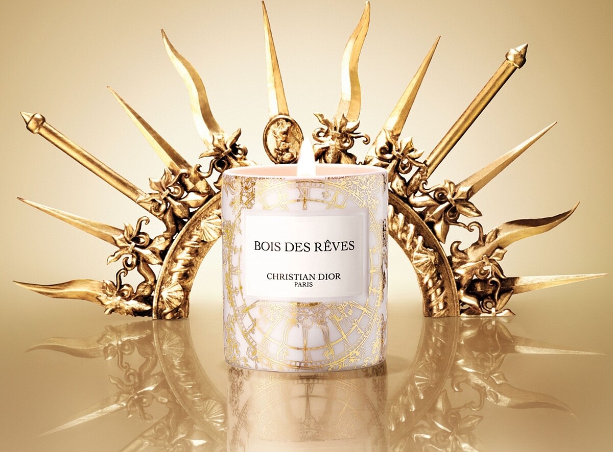 迪奧香氛世家系列金燦凡爾賽限量蠟燭85g，NT4,000