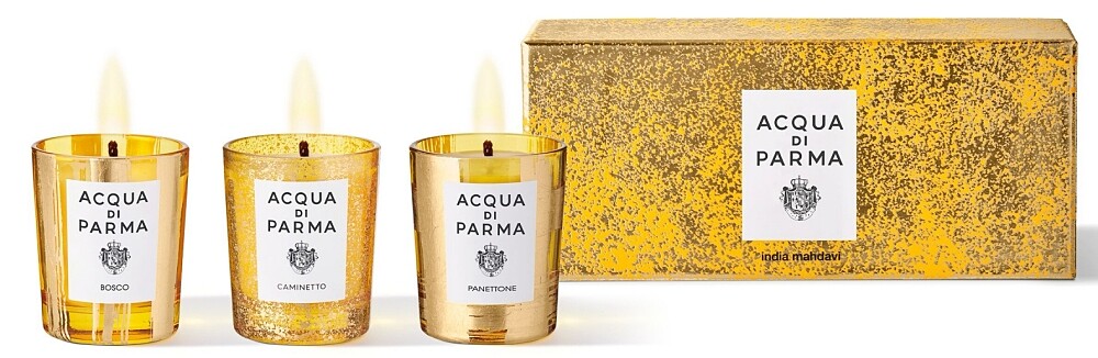 Acqua di Parma流金璀璨香氛蠟燭禮盒70g*3，NT5,400