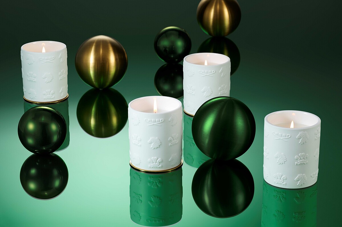 CREED居家香氛系列陶瓷香氛蠟燭形象圖。
