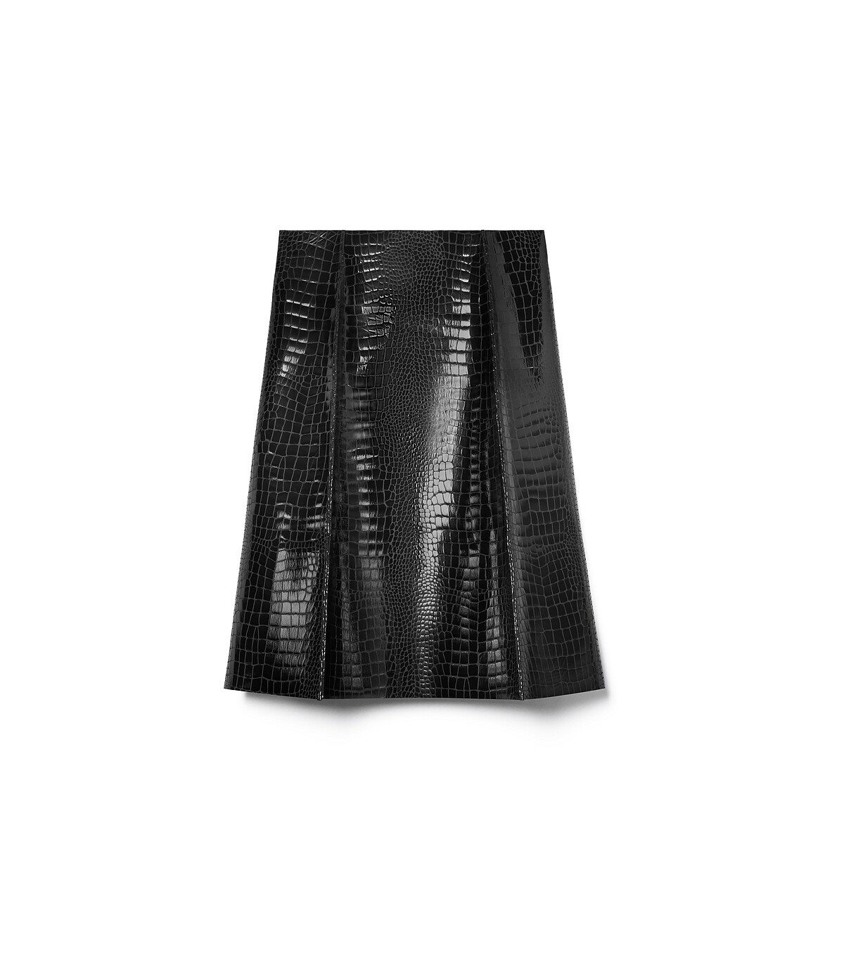 TORY BURCH 仿鱷魚皮半身裙，NT49,900。