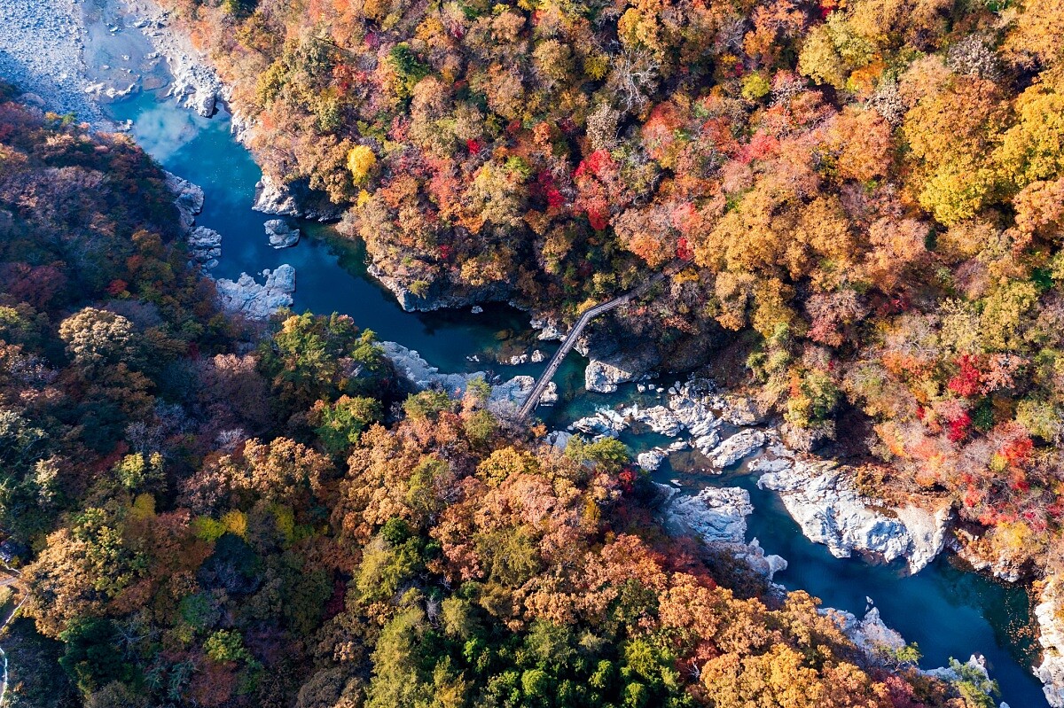 龍王峽大致分為三大區域。