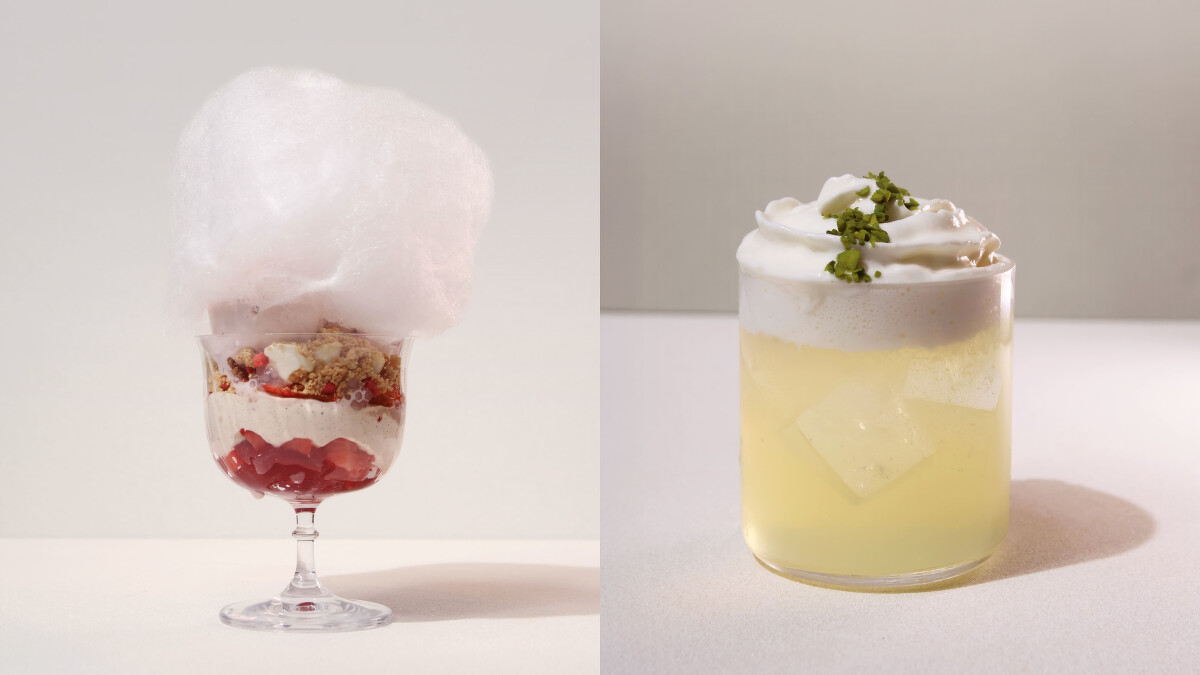 雲朵芭菲、雲朵奶蓋椰子水