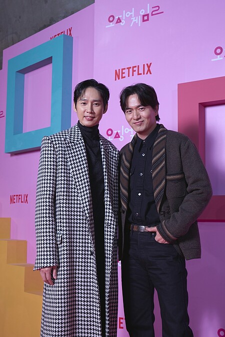 《魷魚遊戲2》第二季主要演員朴成焄與李陣郁