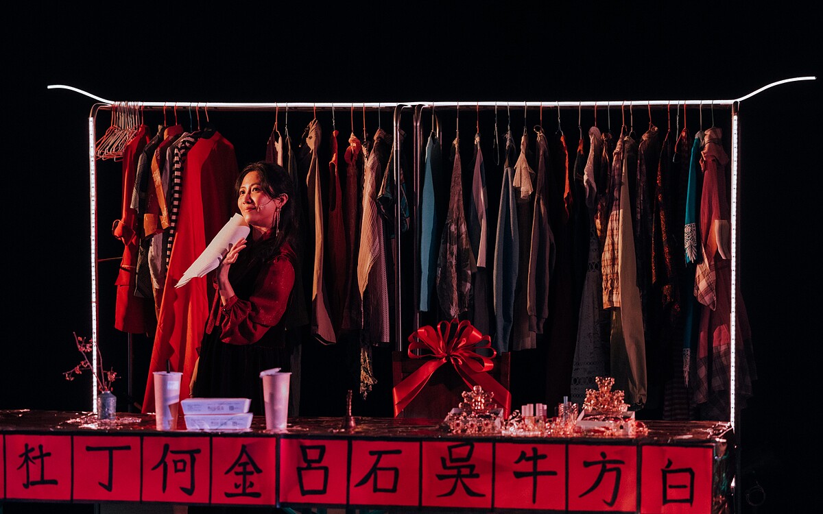 2024年12月開放工作室，李屏瑤《仙女三重奏》試演（國家兩廳院提供／攝影：朱特）