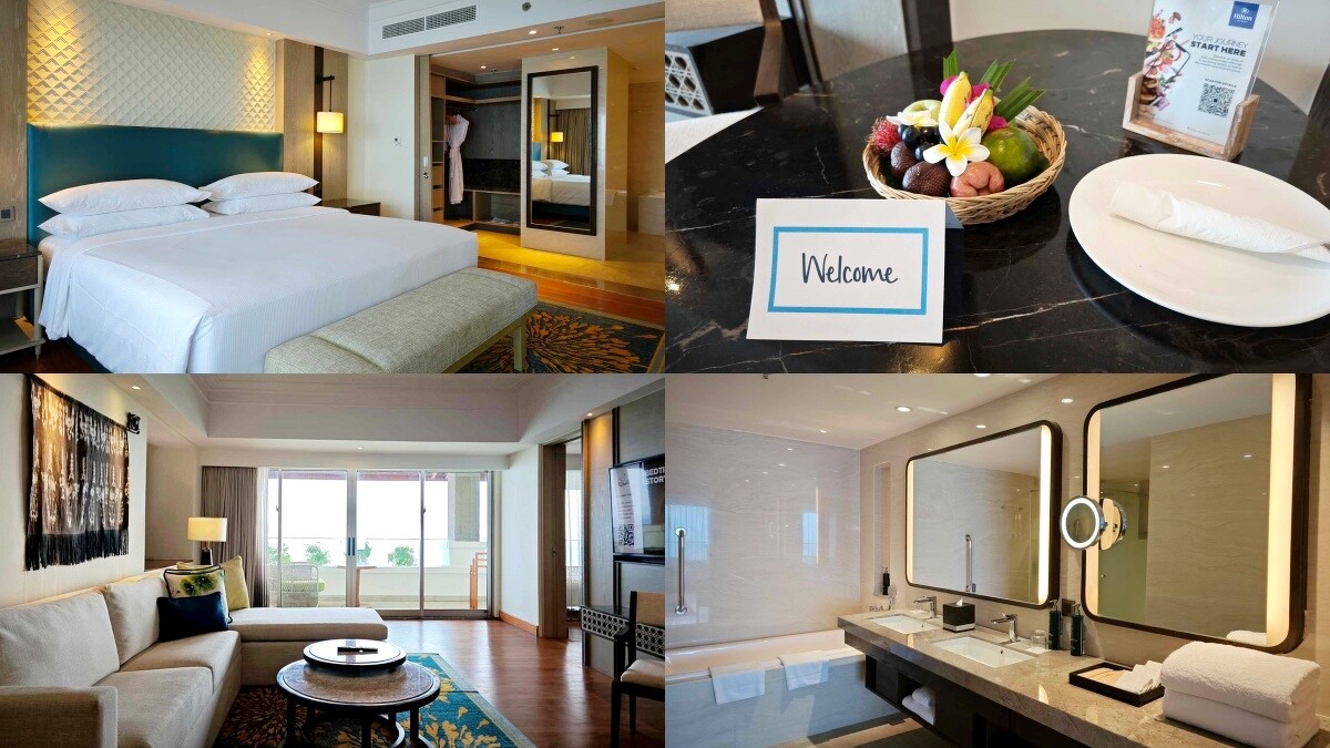 開箱「峇里島希爾頓度假村」套房，風格現代舒適