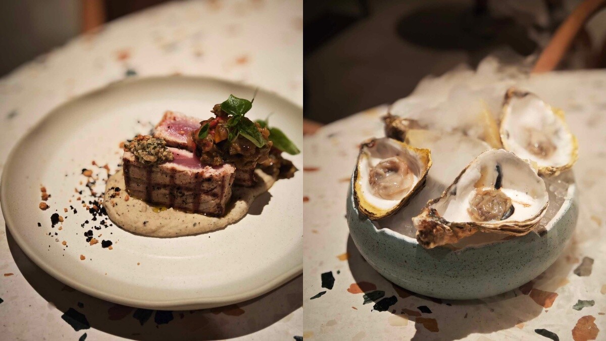 海岸休閒餐酒館Elara炙燒鮪魚及生蠔