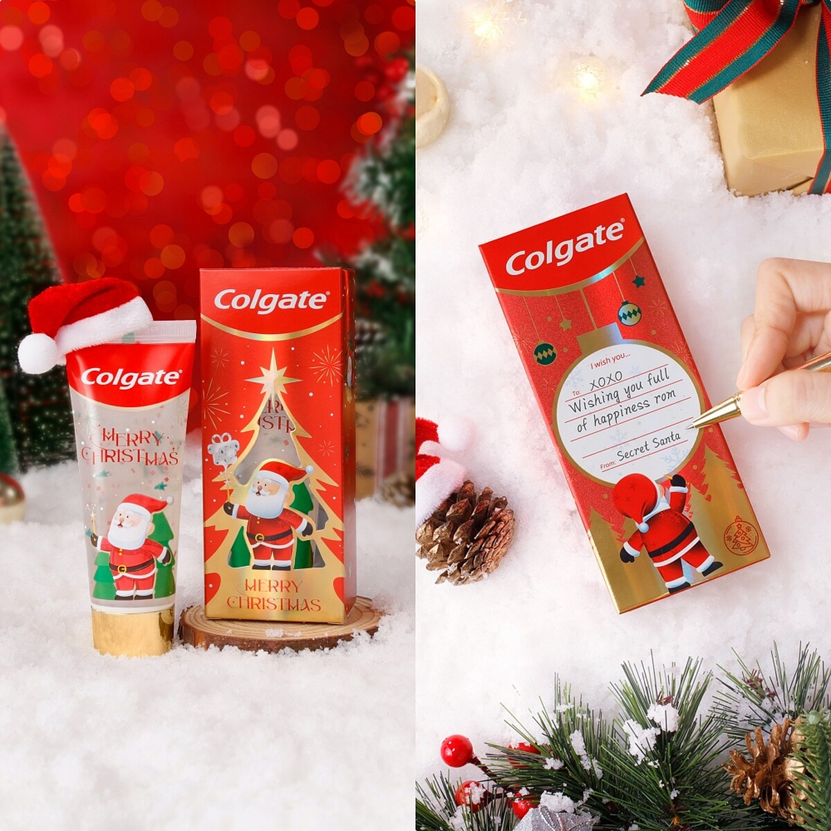 高露潔聖誕閃耀限量版牙膏,NT199