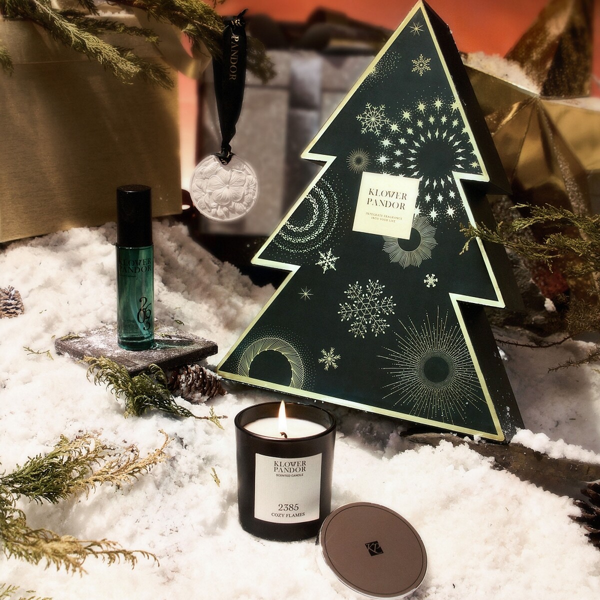 KLOWER PANDOR 璀璨火光聖誕禮盒,NT1,980