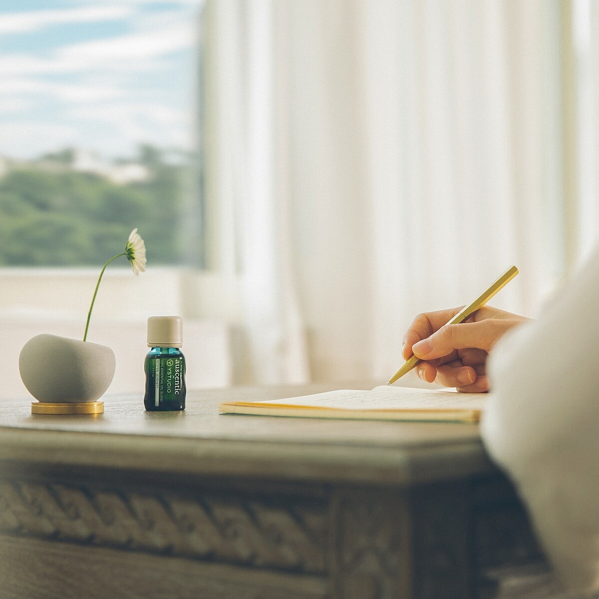 auscentic x物外YSTUDIO「在換氣中找靈感」精油擴香禮盒,NT2,280