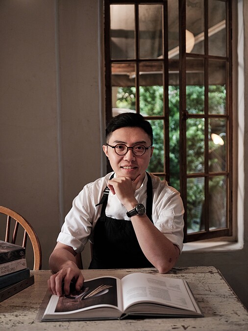 香色主廚邱一中（Steve Chiu）。