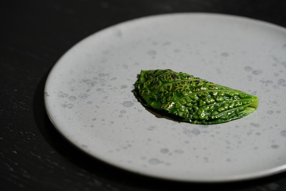 生牛肉塔塔 炙燒韓式酒麴。