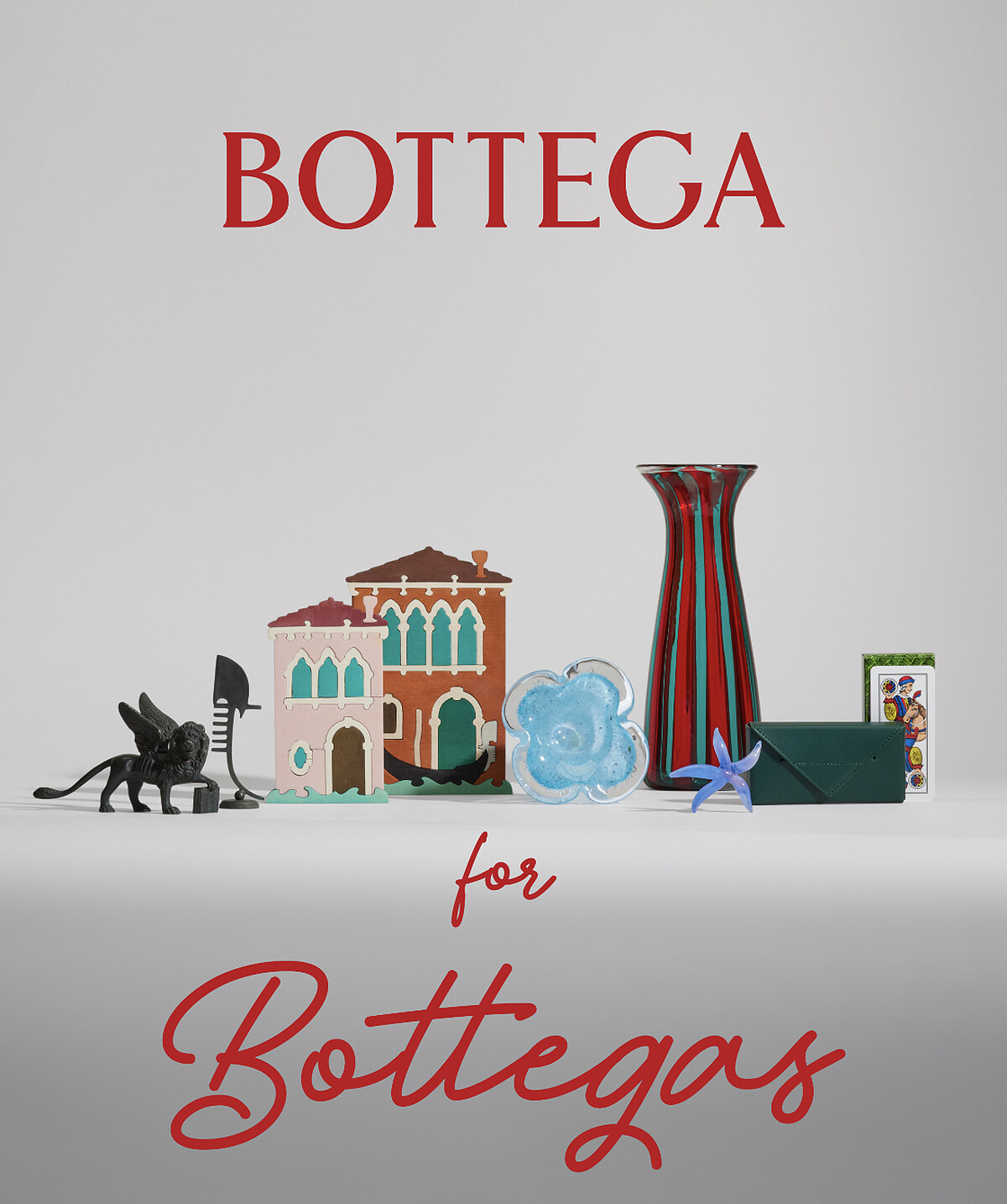 BOTTEGA VENETA呈獻2024年 BOTTEGA FOR BOTTEGAS 企劃，以別開生面的佳節慶祝活動頌揚威尼斯及鄰近地區的創意工坊。