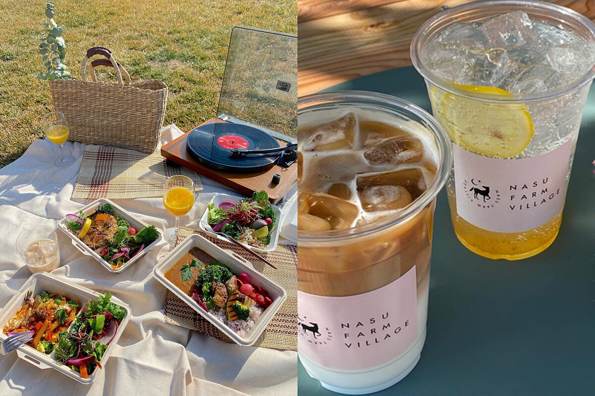 餐盒除了能在餐廳享用，也能在園區內野餐，超愜意。