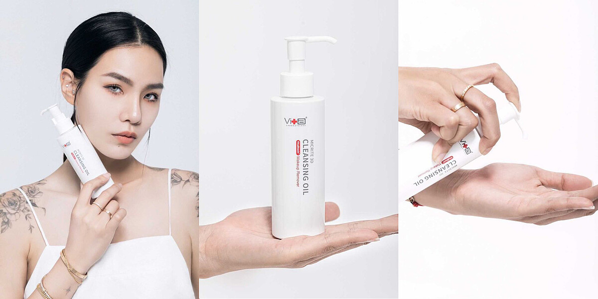 專業彩妝師Dora @dora_ic開箱分享使用薇佳微晶3D速效潔顏油