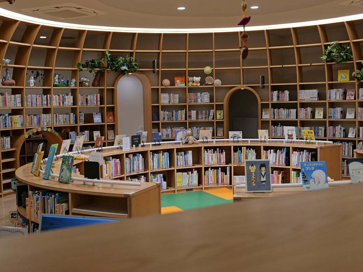 兒童最愛的「繪本森林」。