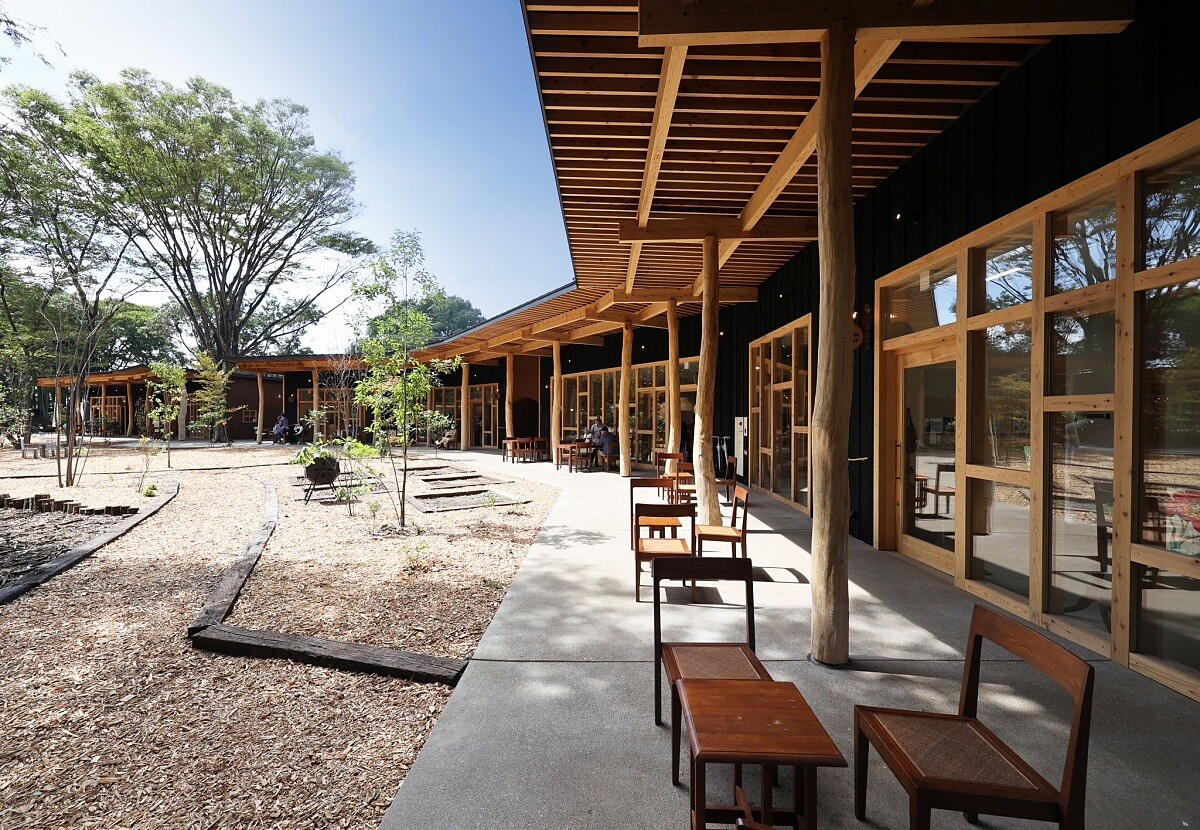 以「永續城鎮建設」為靈感打造的商圈。