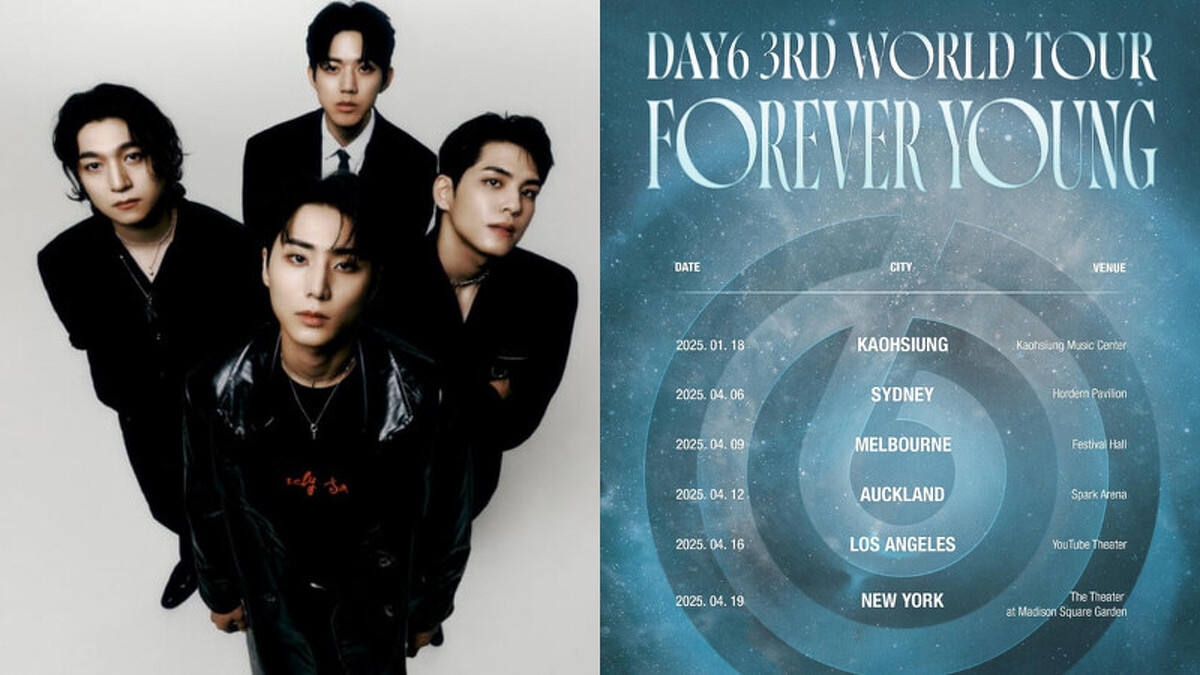 Photo / Live Nation Taiwan 理想國、Instagram@day6kilogram