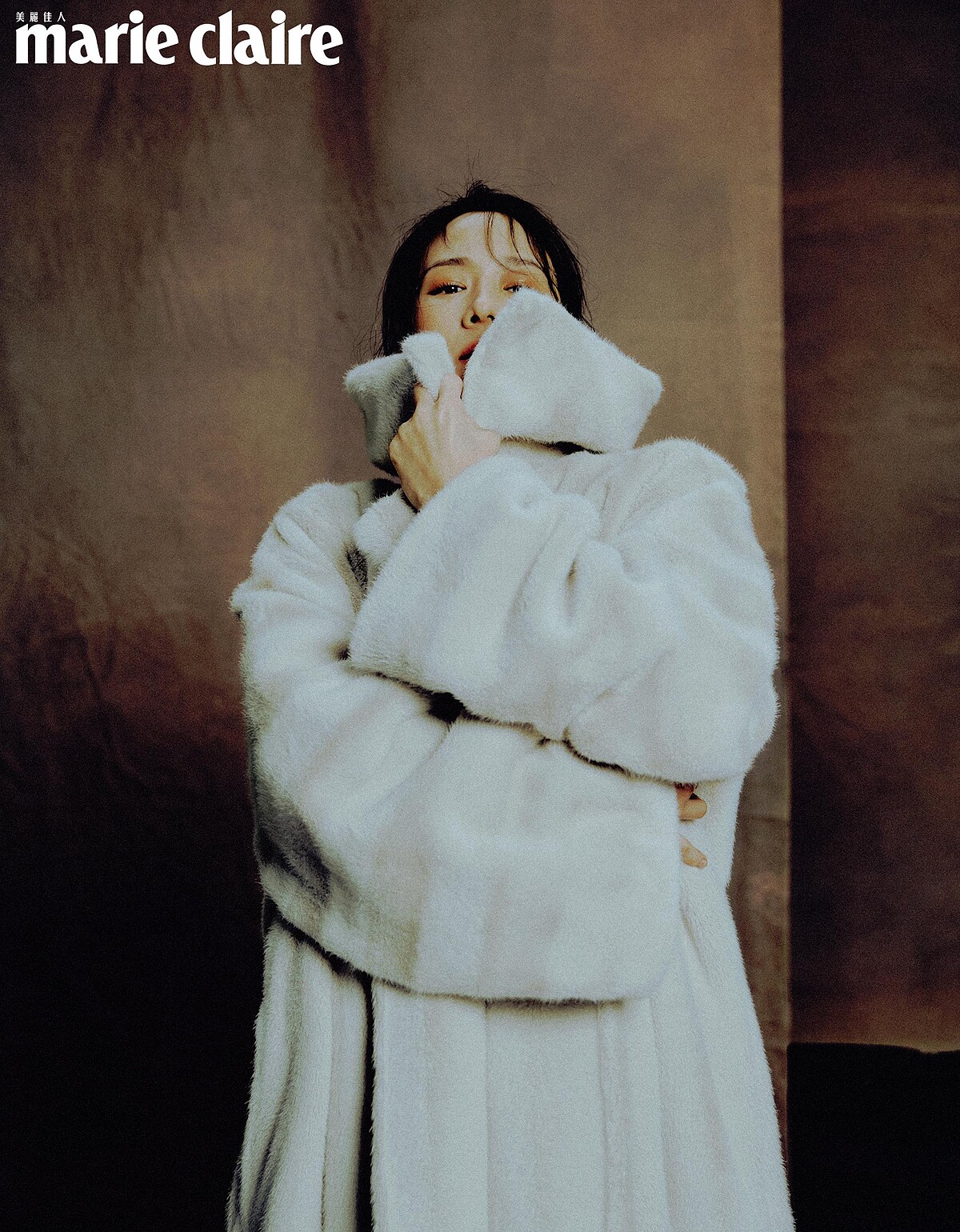 白色毛料大衣,Balenciaga