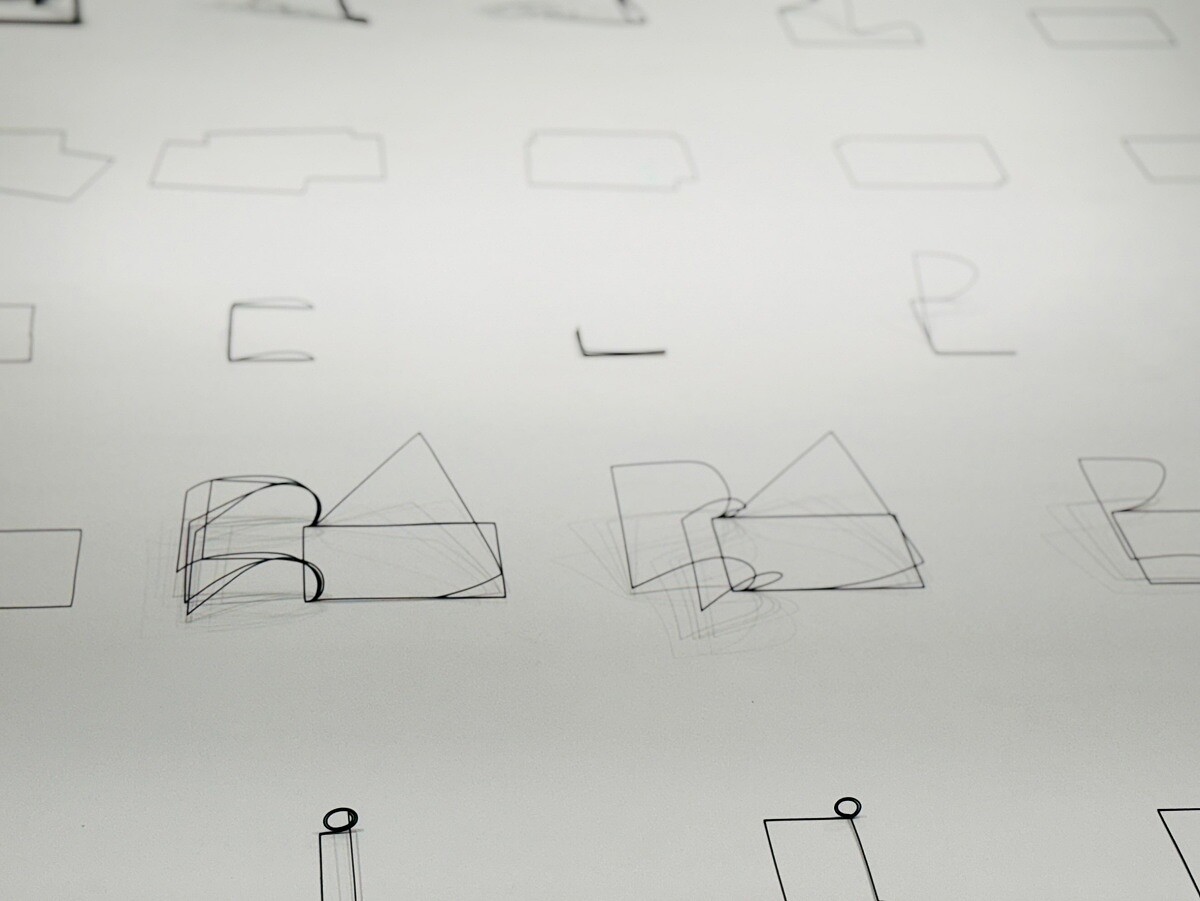 展品《un-printed material》系列。