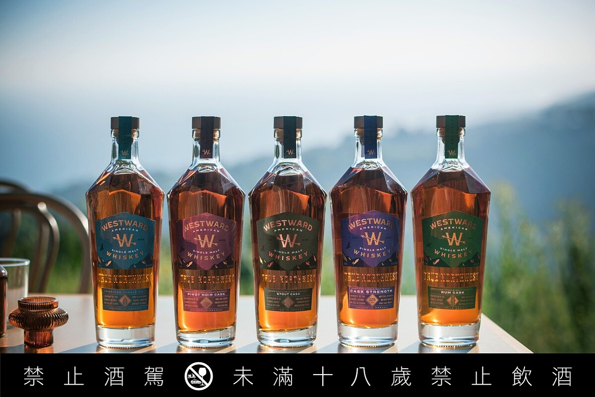 活動現場聚集了超過十個美國威士忌品牌。