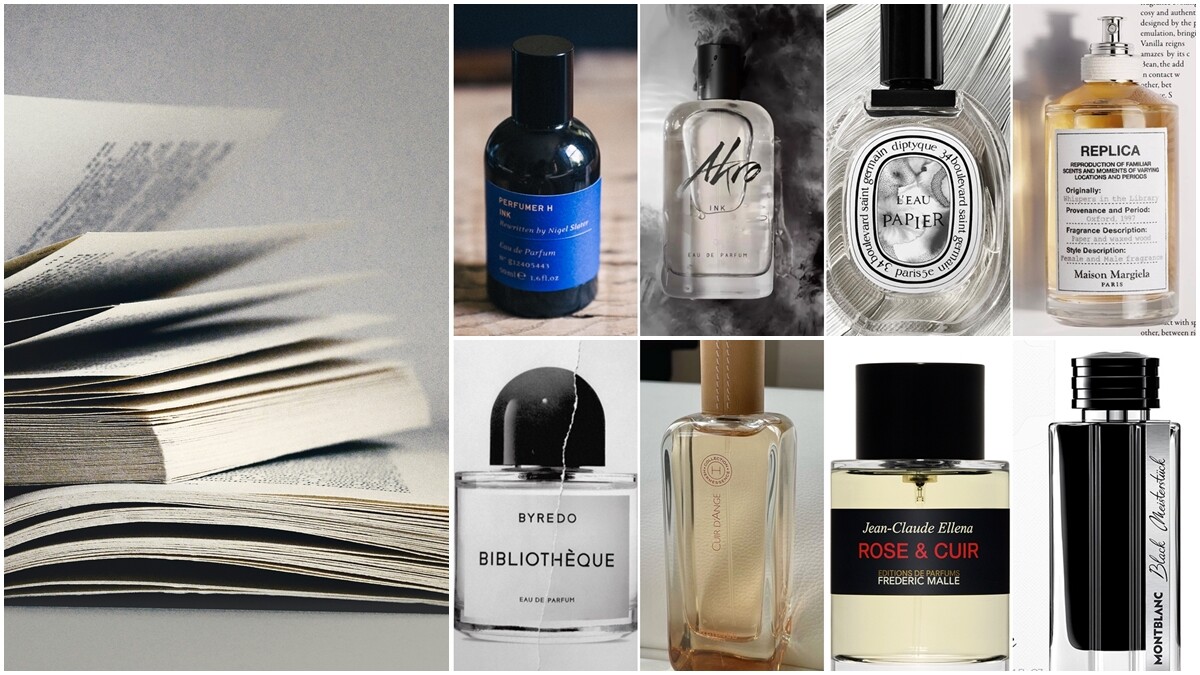 一秒來到圖書館！9支書卷香水，印刷、墨水、莎草紙及皮革的詩意知性十足